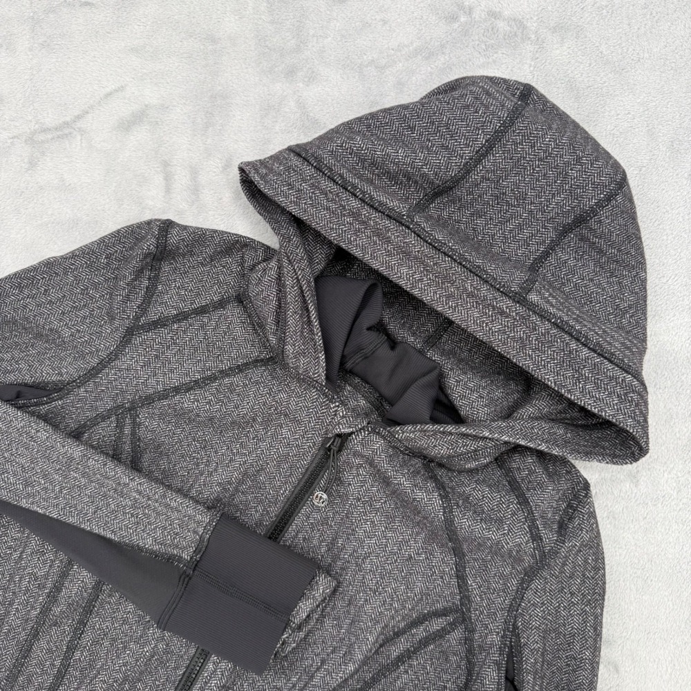 lululemon athletica Gray Heather Full-Zip Hoodie